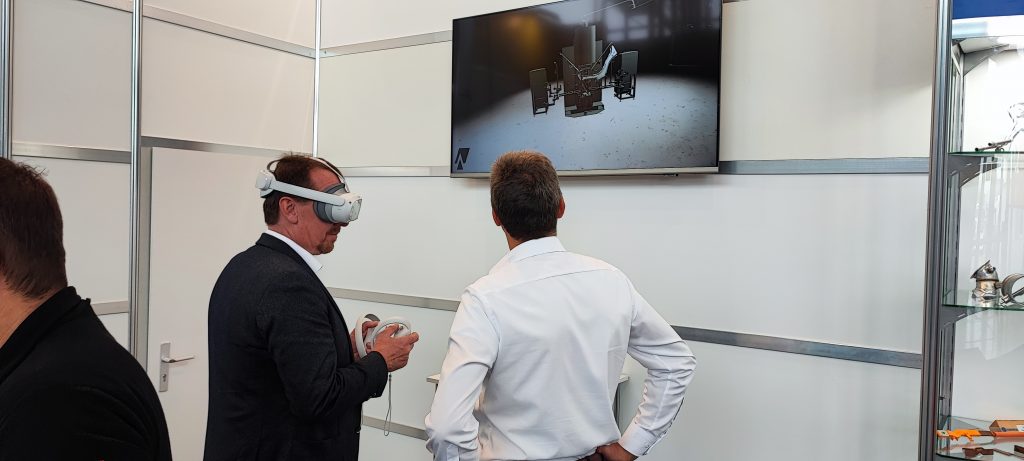 Virtual Reality Maschinen Präsentation